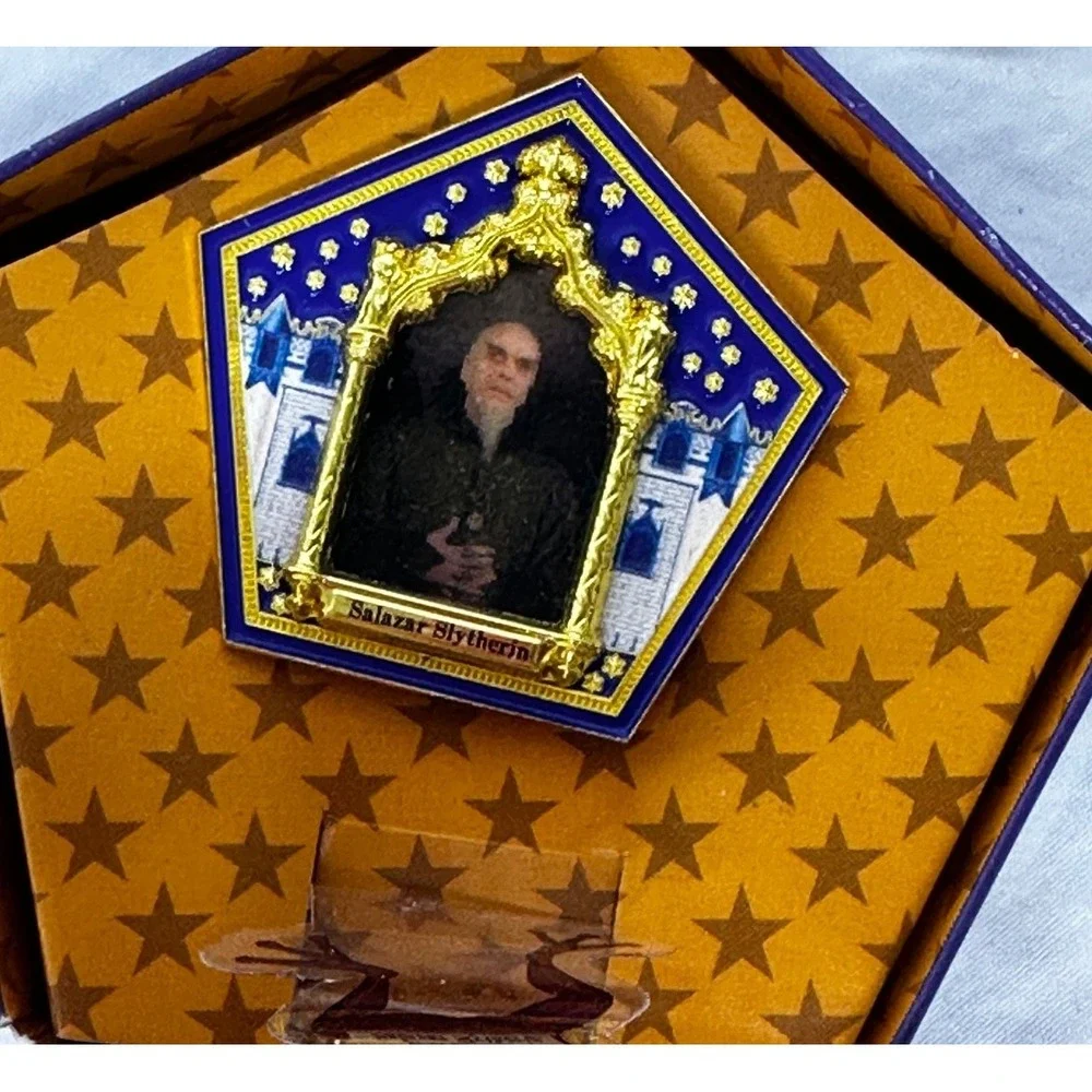 Harry Potter Chocolate Frog Mystery Pin Salazar Slytherin Universal Studios